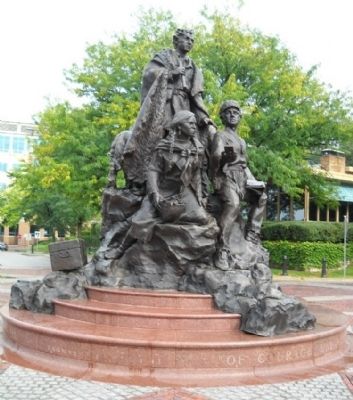 The French and the Lewis & Clark Expedition Marker. Click for full size. The French and the Lewis & Clark Expedition Marker image. Click for full size.