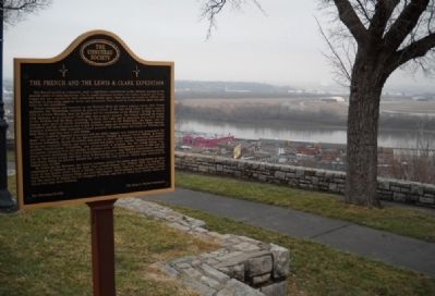 The French and the Lewis & Clark Expedition Marker. Click for full size. The French and the Lewis & Clark Expedition Marker image. Click for full size.