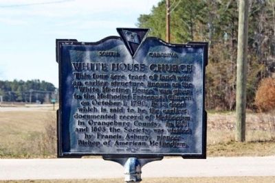 White House Church Marker image. Click for full size.