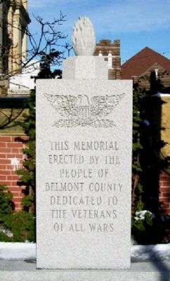 Belmont County Veterans Memorial image. Click for full size.
