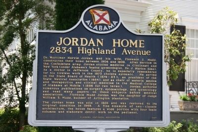 Jordan Home Marker image. Click for full size.