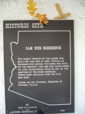 Sam Kee Residence Marker. Click for full size. Sam Kee Residence Marker image. Click for full size.