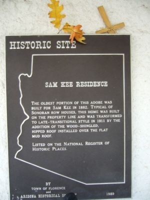 Sam Kee Residence Marker image. Click for full size.