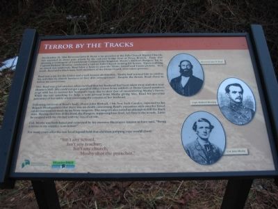 Terror by the Tracks Marker image. Click for full size.