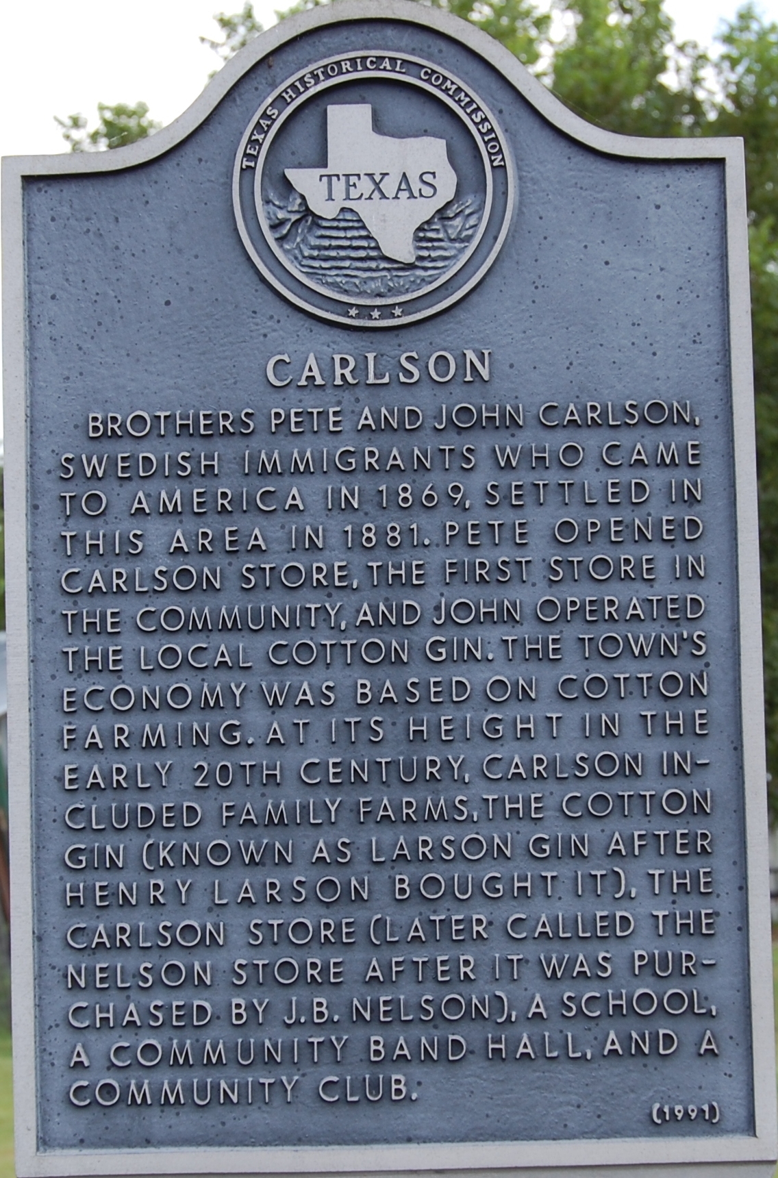 Carlson Marker