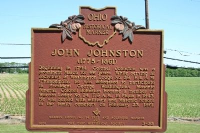 John Johnston Marker. Click for full size. John Johnston Marker image. Click for full size.