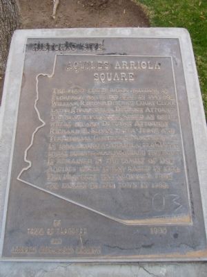 Aquiles Arriola Square Marker image. Click for full size.
