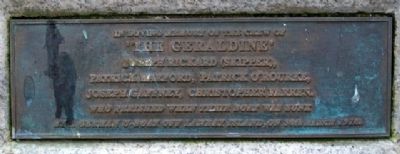 Lost At Sea Memorial Marker. Click for full size. Lost At Sea Memorial Marker image. Click for full size.