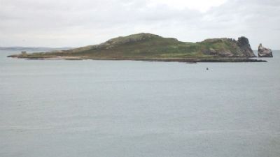 Ireland's Eye Off Howth Harbor. Click for full size. Ireland's Eye Off Howth Harbor image. Click for full size.