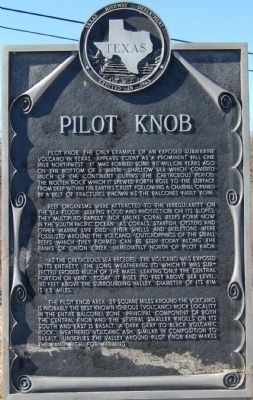 Pilot Knob Marker. Click for full size. Pilot Knob Marker image. Click for full size.