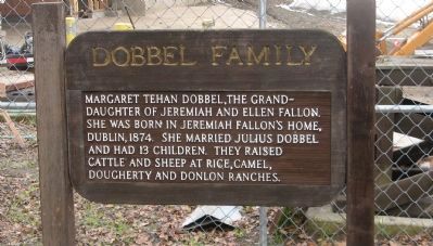 Dobbel Family Marker image. Click for full size.