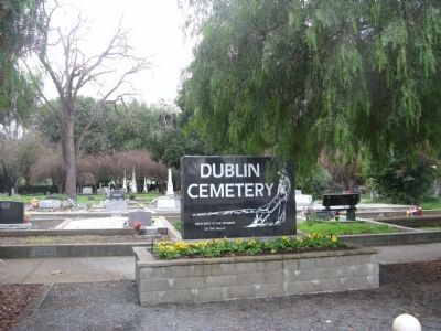 Dublin Cemetery. Click for full size. Dublin Cemetery image. Click for full size.