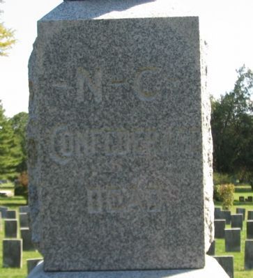 Close Up of Inscription. Click for full size. Close Up of Inscription image. Click for full size.
