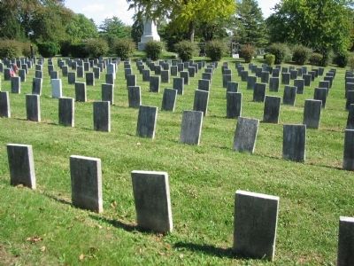 North Carolina Section of the Cemetery. Click for full size. North Carolina Section of the Cemetery image. Click for full size.