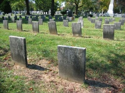Graves in the South Carolina Section. Click for full size. Graves in the South Carolina Section image. Click for full size.