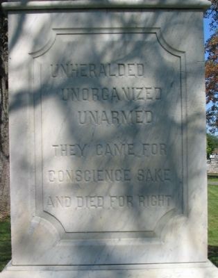 Left Side Inscription. Click for full size. Left Side Inscription image. Click for full size.