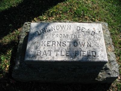 Unknown from Kernstown Battlefield. Click for full size. Unknown from Kernstown Battlefield image. Click for full size.