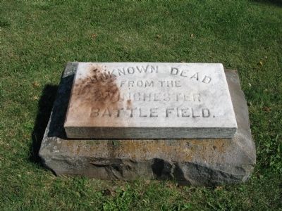 Unknown Dead from Winchester Battlefield. Click for full size. Unknown Dead from Winchester Battlefield image. Click for full size.