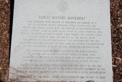 Public History Movement Marker image. Click for full size.
