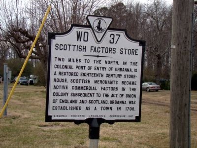 Scottish Factors Store Marker image. Click for full size.