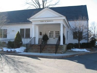 Redding Town Hall image. Click for full size.