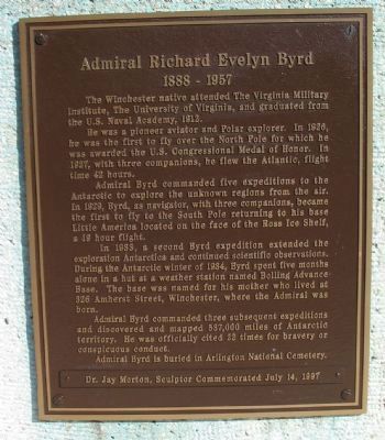 Front Plaque. Click for full size. Front Plaque image. Click for full size.