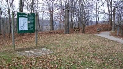 Fort Ancient Prehistoric Indian Earthworks Marker. Click for full size. Fort Ancient Prehistoric Indian Earthworks Marker image. Click for full size.
