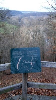 Hilltop Enclosure Marker. Click for full size. Hilltop Enclosure Marker image. Click for full size.
