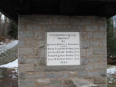 Plaque on the Right Guard Tower at the Entrance image. Click for full size.