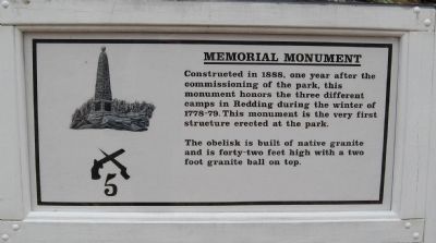 Memorial Monument Marker. Click for full size. Memorial Monument Marker image. Click for full size.