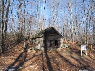 Officers Quarters / Magazine and Marker image. Click for full size.