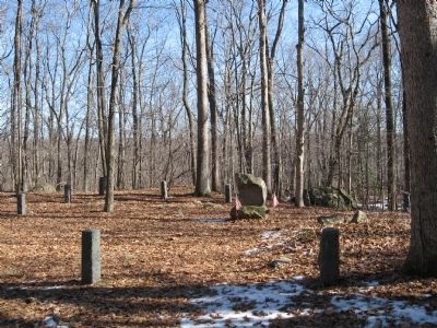 The Unknown Heroes Marker, Surrounded by Granite Posts. Click for full size. The Unknown Heroes Marker, Surrounded by Granite Posts image. Click for full size.