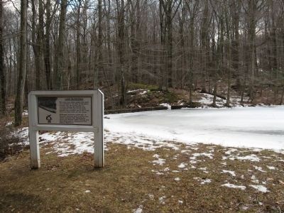 Lake McDougall and Marker. Click for full size. Lake McDougall and Marker image. Click for full size.