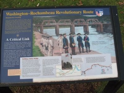Washington – Rochambeau Revolutionary Route Marker image. Click for full size.