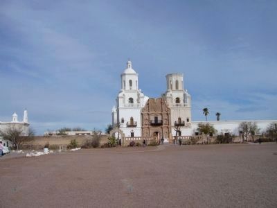Mission San Xavier del Bac image. Click for full size.