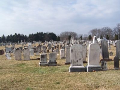 Peace Church Cemetery. Click for full size. Peace Church Cemetery image. Click for full size.