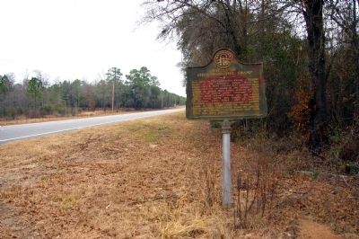 Battle of Chickasawachee Swamp Marker image. Click for full size.