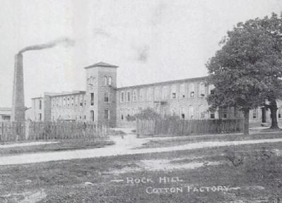 Rock Hill Cotton Factory image. Click for full size.