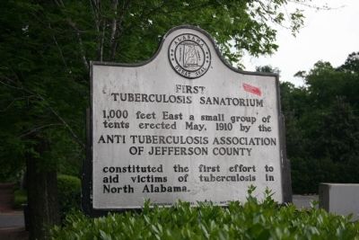 First Tuberculosis Sanatorium Marker image. Click for full size.