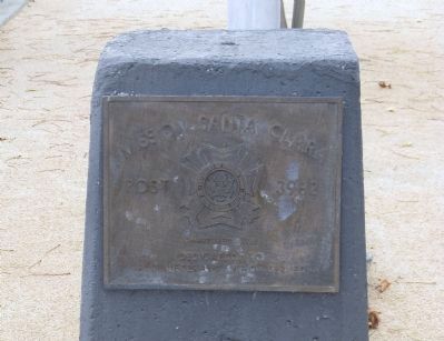 Mission Santa Clara Veterans Memorial Marker. Click for full size. Mission Santa Clara Veterans Memorial Marker image. Click for full size.