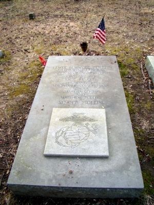 The Tomb of Lewis Burwell Puller. Click for full size. The Tomb of Lewis Burwell Puller image. Click for full size.