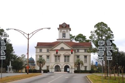 Brooks County Courthouse. Click for full size. Brooks County Courthouse image. Click for full size.
