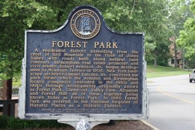 Forest Park Marker image. Click for full size.