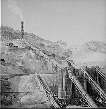 New Idria Mine - Mercury Extraction Plant image. Click for full size.