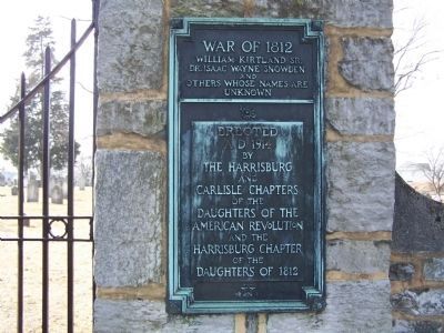Right Plaque on Graveyard Wall image. Click for full size.