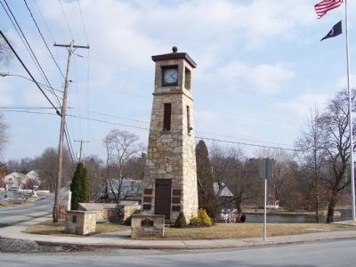 Cumberland County Veterans Memorial Clock Tower image. Click for full size.