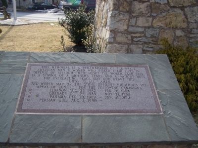 Cumberland County Veterans Memorial - Other Wars & Conflicts image. Click for full size.