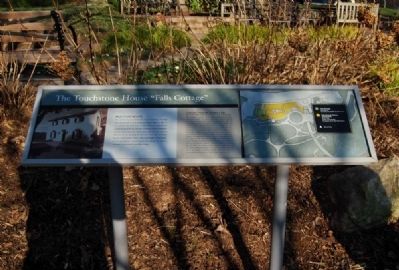 The Touchstone House "Falls Cottage" Marker. Click for full size. The Touchstone House "Falls Cottage" Marker image. Click for full size.