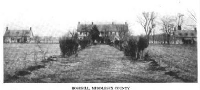Rosegill, Circa 1900. Click for full size. Rosegill, Circa 1900 image. Click for full size.