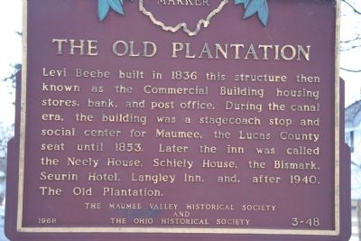 The Old Plantation Marker image. Click for full size.